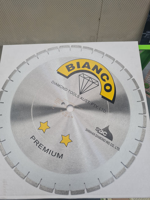 BIANCO - 20" DIAMOND  SAW BLADE (SILENT) FOR CEMENT BLOCK